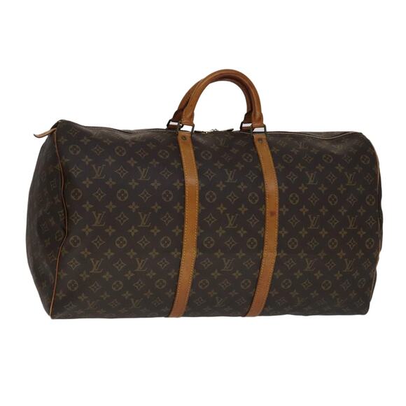 LOUIS VUITTON Monogram Keepall 60 Boston Bag M41422 - Picture 1 of 16